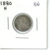 Image 1 : 1880H Canadian Ten Cent Piece