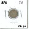 Image 1 : 1891 Canadian Five Cent Piece