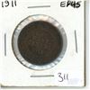 Image 1 : 1911 Canadian Large Cent Piece