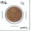 Image 1 : 1916 Canadian Large Cent Piece