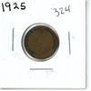 Image 1 : 1925 Canadian One Cent Piece