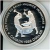 1988 Canadian Proof Silver Dollar