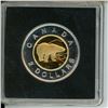Image 2 : 2002 Two Dollar Silver and Gold Plated Proof Toonie