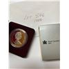 Image 2 : 1883 Canada $1.00 One Dollar Edmonton University Games .500 Silver Proof Like Cased