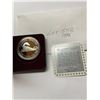 Image 1 : 1886-1986 Canada $1.00 One Dollar Vancouver Centennial .500 Silver Proof Like Cased