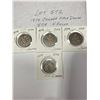 Image 1 : 1974 Canada 50 Cents Half Dollar 4 pieces