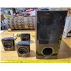 Image 1 : Speaker with 3 Small Speakers