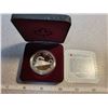 Image 1 : 1986 Vancouver Centennial Silver Dollar. Popular Train coin. Proof with Ultra Heavy Cameo. Bright Wh