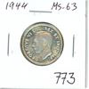 Image 1 : 1944 Silver 25 Cents. World War II issue. MS-63. Nice.