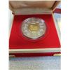 Image 2 : 2003 Lunar Year of the Sheep $15. Sterling Silver with 24-karat Gold plated Cameo. Proof with Ultra 