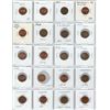 Image 1 : Lot of 20 Uncirculated Small Cents 1962 – 1993. All are Uncirculated or BU Red.