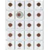 Image 1 : Lot of 20 Uncirculated Small Cents 1994 – 2011. All are BU Red.