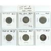 Image 1 : Lot of 6 U.S. Liberty Head & Buffalo Nickel 5 Cents. Includes 1909, 1911, 1926, 1928, 1936 & 1937. C