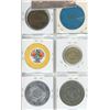Image 2 : Lot of 6 Casino Tokens. Includes Golden Nugget, Saskachimo Casino, Casino Regina, Lake City Casino, 