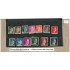 Image 1 : German Hitler head stamps set - 13 different stamps - mint