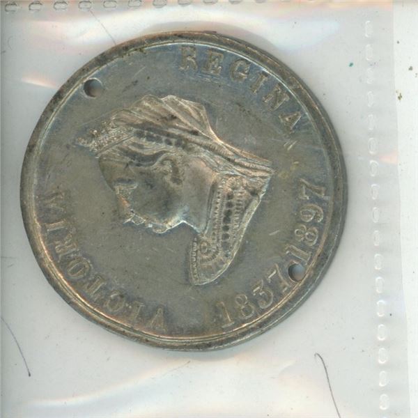 Queen Victoria Death Token - Schmalz Auctions