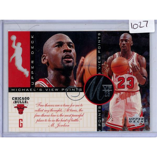 Jordan Most Valuable 1993 Upper Deck Basketball Cards Upper Deck 1993 Michael Jordan MVP 23 Mint Jordan Most Valuable 1993 Upper Deck Basketball Cards Upper Deck 1993 Michael Jordan MVP 23 Mint