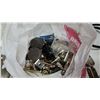 Image 8 : Huge lot of assorted cables, tv antenna, telephone cords, etc. & Blackberry Torch with accessories