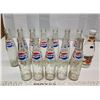 Image 1 : 13pcs of glass Pepsi bottles and a Ketchup glass bottle
