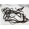 Image 1 : 3 Vintage leather, horse bridles and reins