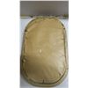 Image 2 : Vintage Concave Oval Picture Frame with Picture