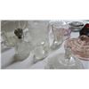 Image 3 : Misc. Clear Glassware, Crystal, Sugar Bowls, Plate, Etc.