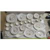 Image 1 : Large Set of Spode Dinnerware with Original Care Guide, 8 Lrg. Plates, 8 Med. Plates, 8 Sm. Plates, 