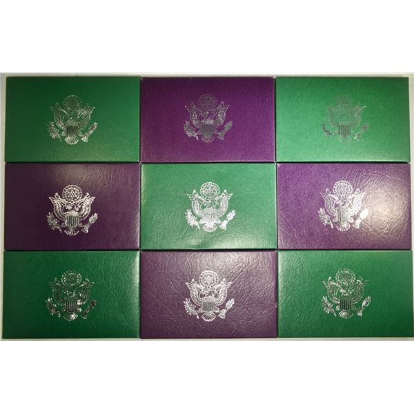 90-98 US PROOF SETS