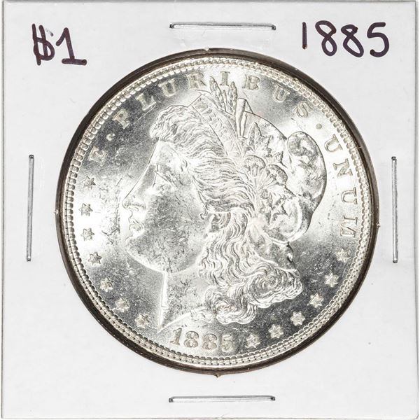 1885 $1 Morgan Silver Dollar Coin