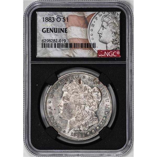 1883-O $1 Morgan Silver Dollar Coin NGC Genuine
