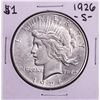 Image 1 : 1926-S $1 Peace Silver Dollar Coin