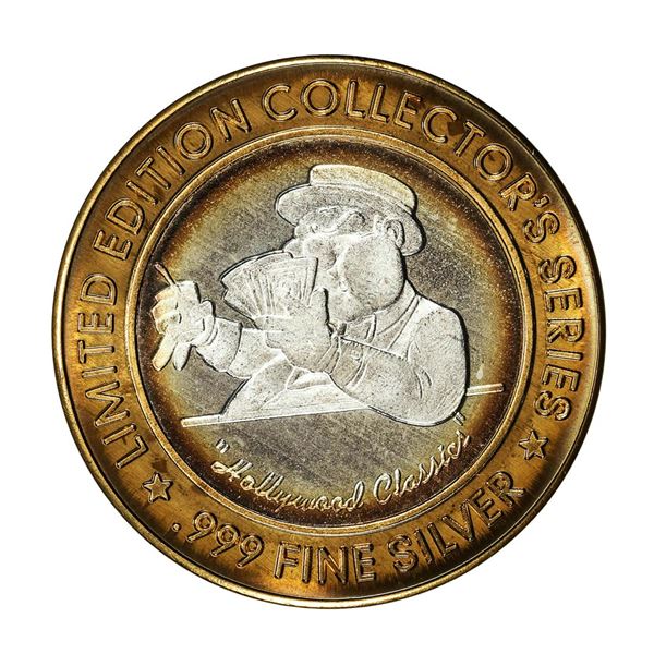 .999 Silver Hollywood Casino Hotel Tunica, Mississippi Limited Edition Gaming Token
