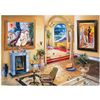 Image 1 : Alexander Astahov "Interior With Chagall" Limited Edition Giclee On Canvas
