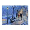 Image 1 : Vadik Suljakov "Winter Walk" Limited Edition Giclee On Canvas