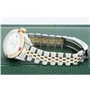 Image 6 : Rolex Ladies Two Tone Mother of Pearl Diamond & Ruby Datejust Wristwatch