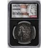 Image 1 : 1878-S $1 Morgan Silver Dollar Coin NGC Genuine