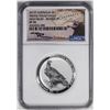 Image 1 : 2017P $1 Australia Wedge-Tailed Eagle High Relief Coin NGC Reverse PF70 Mercanti Signed