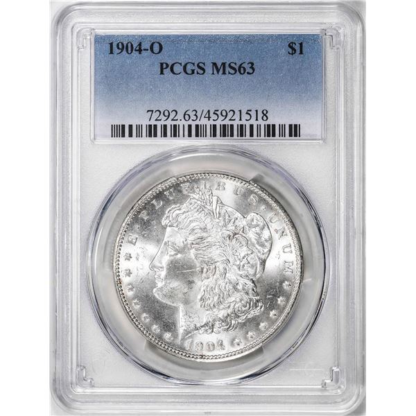 1904-O $1 Morgan Silver Dollar Coin PCGS MS63