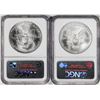 Image 3 : Lot of 2007-2008 $1 American Silver Eagle Coins NGC MS69 Early Releases
