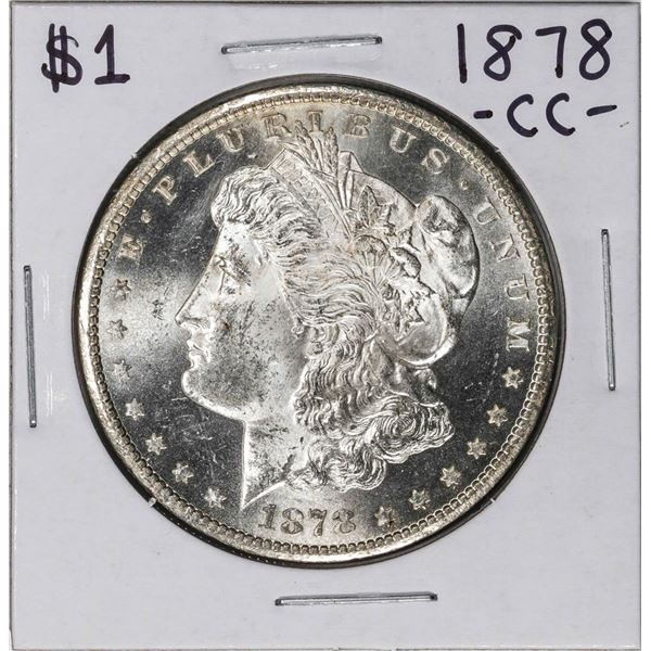 1878-CC $1 Morgan Silver Dollar Coin