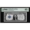 Image 1 : 1928A $1 Funnyback Silver Certificate Note Fr.1601 PMG Gem Uncirculated 65EPQ