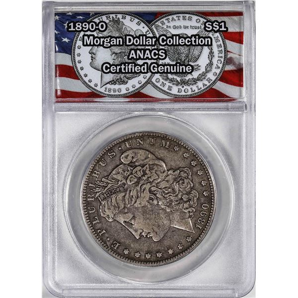 1890-O $1 Morgan Silver Dollar Coin ANACS Genuine