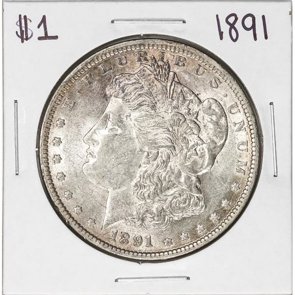 1891 $1 Morgan Silver Dollar Coin