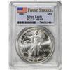 Image 1 : 2002 $1 American Silver Eagle Coin PCGS MS69 First Strike