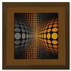 Image 1 : Victor Vasarely "Ond - Jg De La Serie Vega" Mixed Media Print On Paper