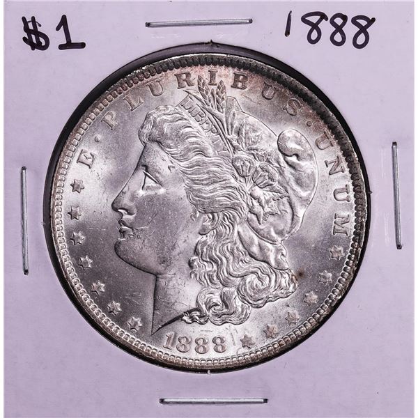 1888 $1 Morgan Silver Dollar Coin