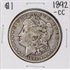 Image 1 : 1892-CC $1 Morgan Silver Dollar Coin