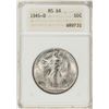 Image 1 : 1945-D Walking Liberty Half Dollar Coin ANA MS64 Old Soap Box Holder
