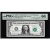 Image 1 : 1969A $1 Federal Reserve Note PMG Choice Uncirculated 64 Dual Courtesy Autograph