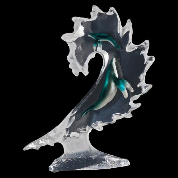 Kitty Cantrell "Bringing Up Baby" Limited Edition Mixed Media Lucite Sculpture